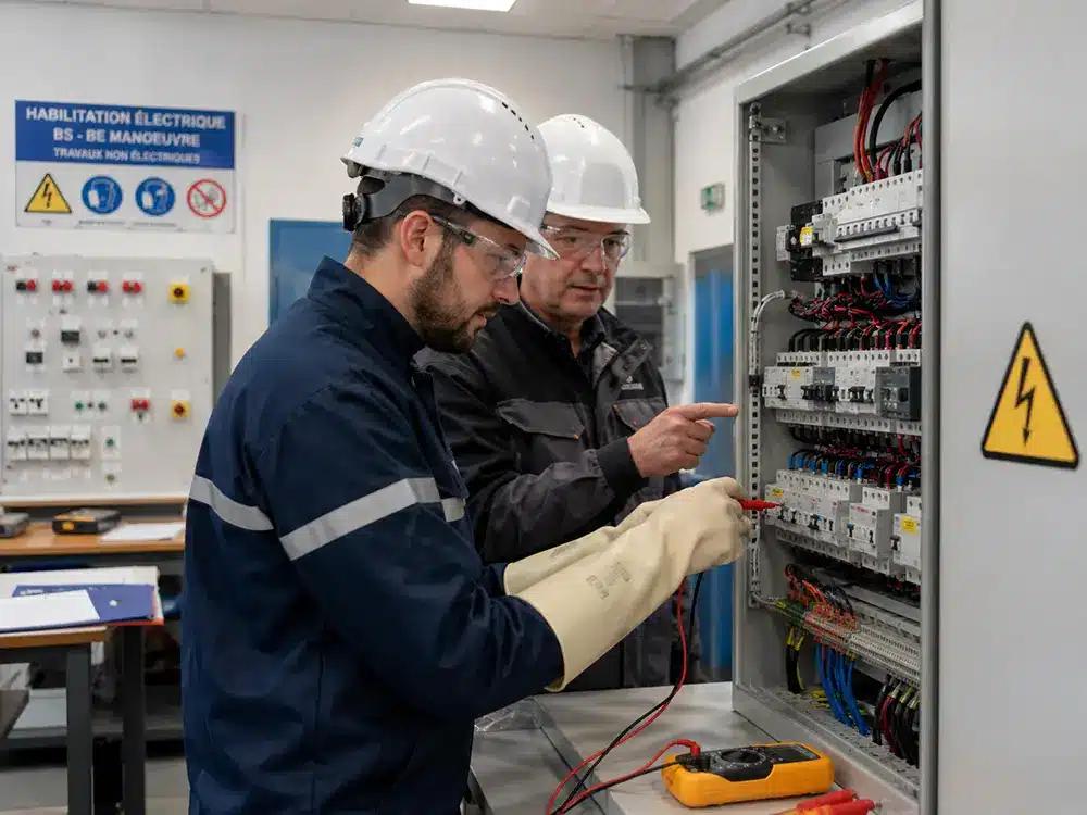 Habilitation Électrique - Electrical panel work